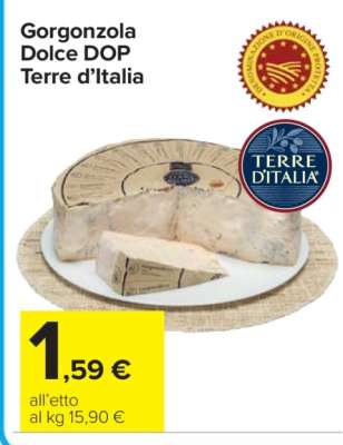Gorgonzola Dolce DOP Terre d'Italia