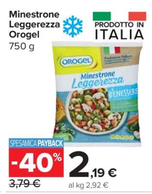 Minestrone Leggerezza Orogel