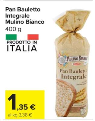 Pan Bauletto Integrale Mulino Bianco