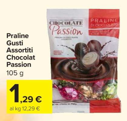 Praline Gusti Assortiti Chocolat Passion