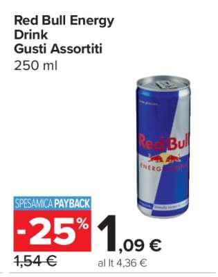 Red Bull Energy Drink Gusti Assortiti