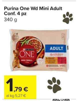 Purina One Wd Mini Adult Conf. 4 pz