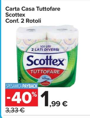 CARTA CASA TUTTOFARE SCOTTEX