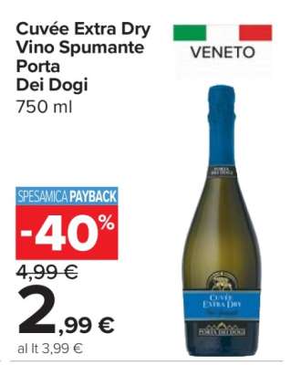 Cuvée Extra Dry Vino Spumante Porta Dei Dogi