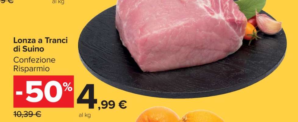 LONZA A TRANCI DI SUINO