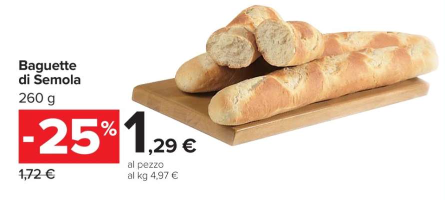 Baguette di Semola