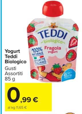 Yogurt Teddi Biologico