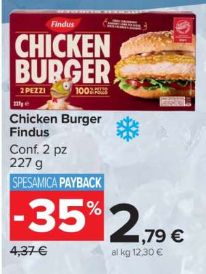 Chicken Burger Findus