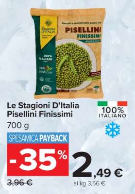 Le Stagioni D’Italia Pisellini Finissimi