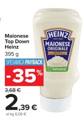Maionese Top Down Heinz