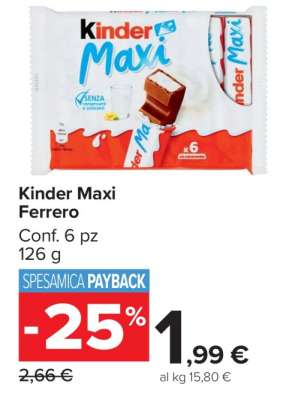 KINDER MAXI FERRERO