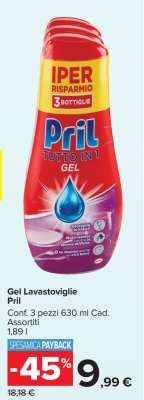 Gel Lavastoviglie Pril