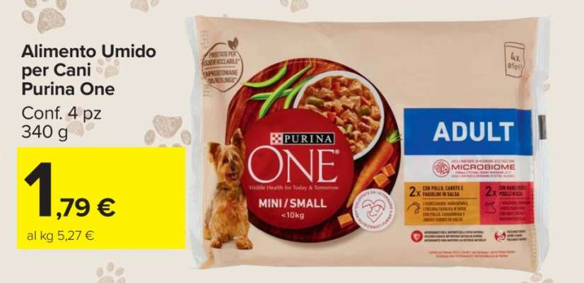 Alimento Umido per Cani Purina One