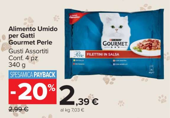 Alimento umido per gatti Gourmet Perle