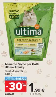 Alimento Secco per Gatti Ultima Affinity