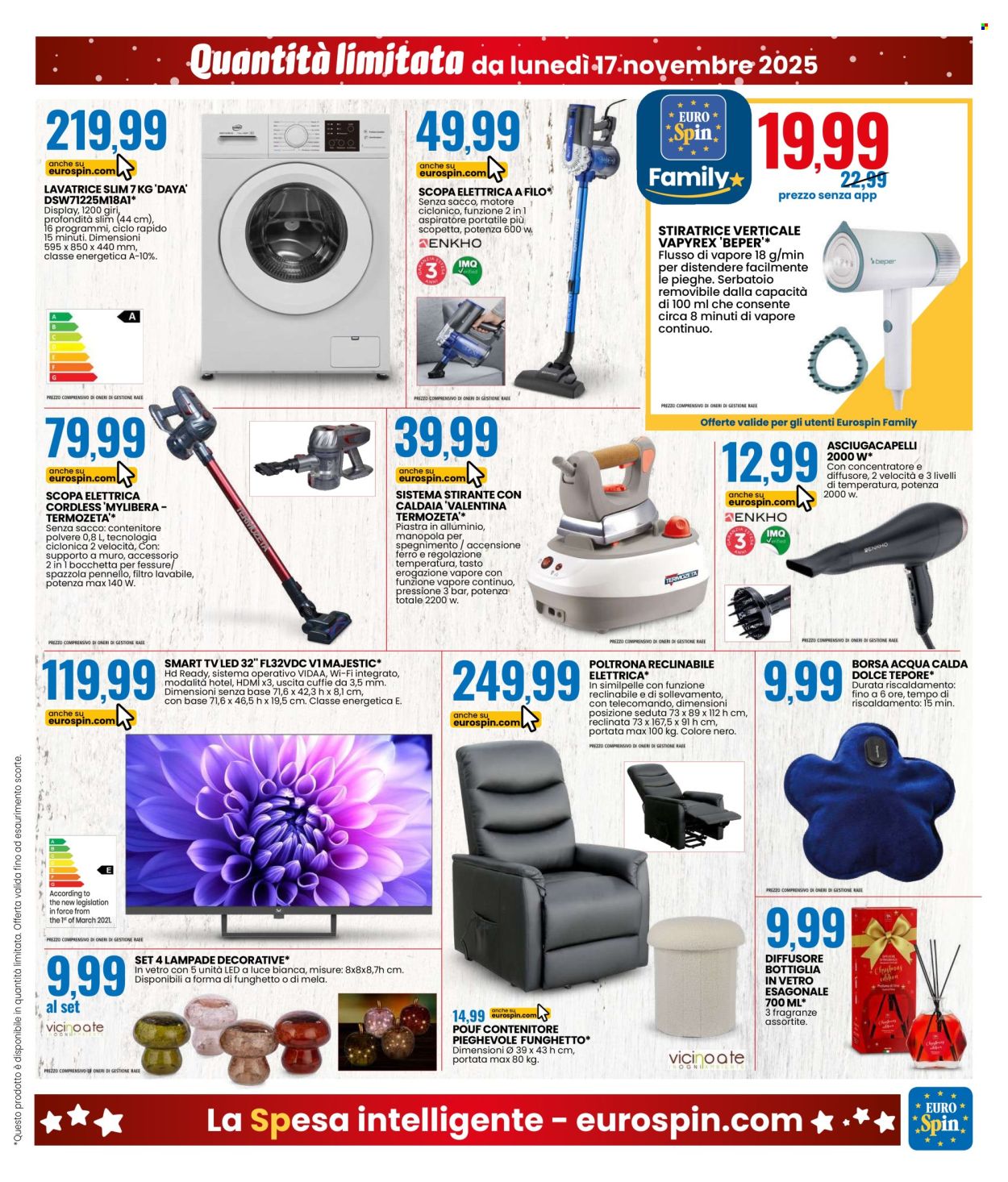 Volantino EuroSpin - 17/11/2025 - 26/11/2025. Pagina 17