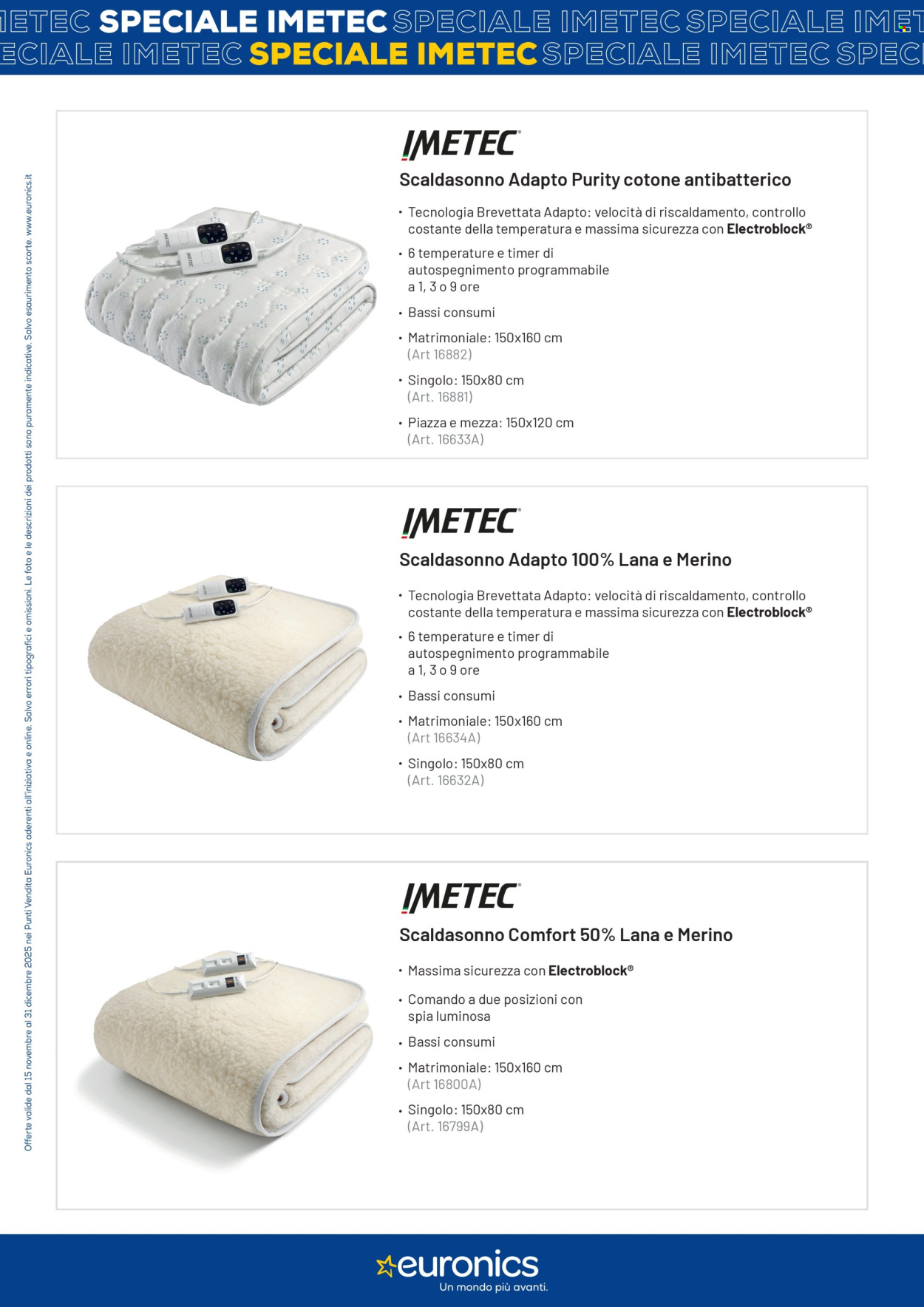 Volantino Euronics - 15/11/2025 - 31/12/2025. Pagina 6