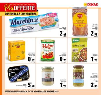 Volantino Conad - 19/11/2025 - 30/11/2025.