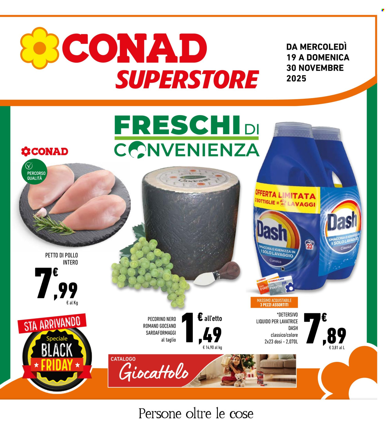 Volantino Conad - 19/11/2025 - 30/11/2025. Pagina 1