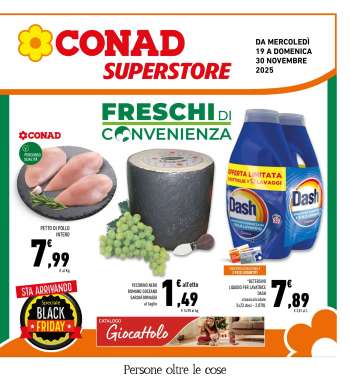 Volantino Conad - 19/11/2025 - 30/11/2025.