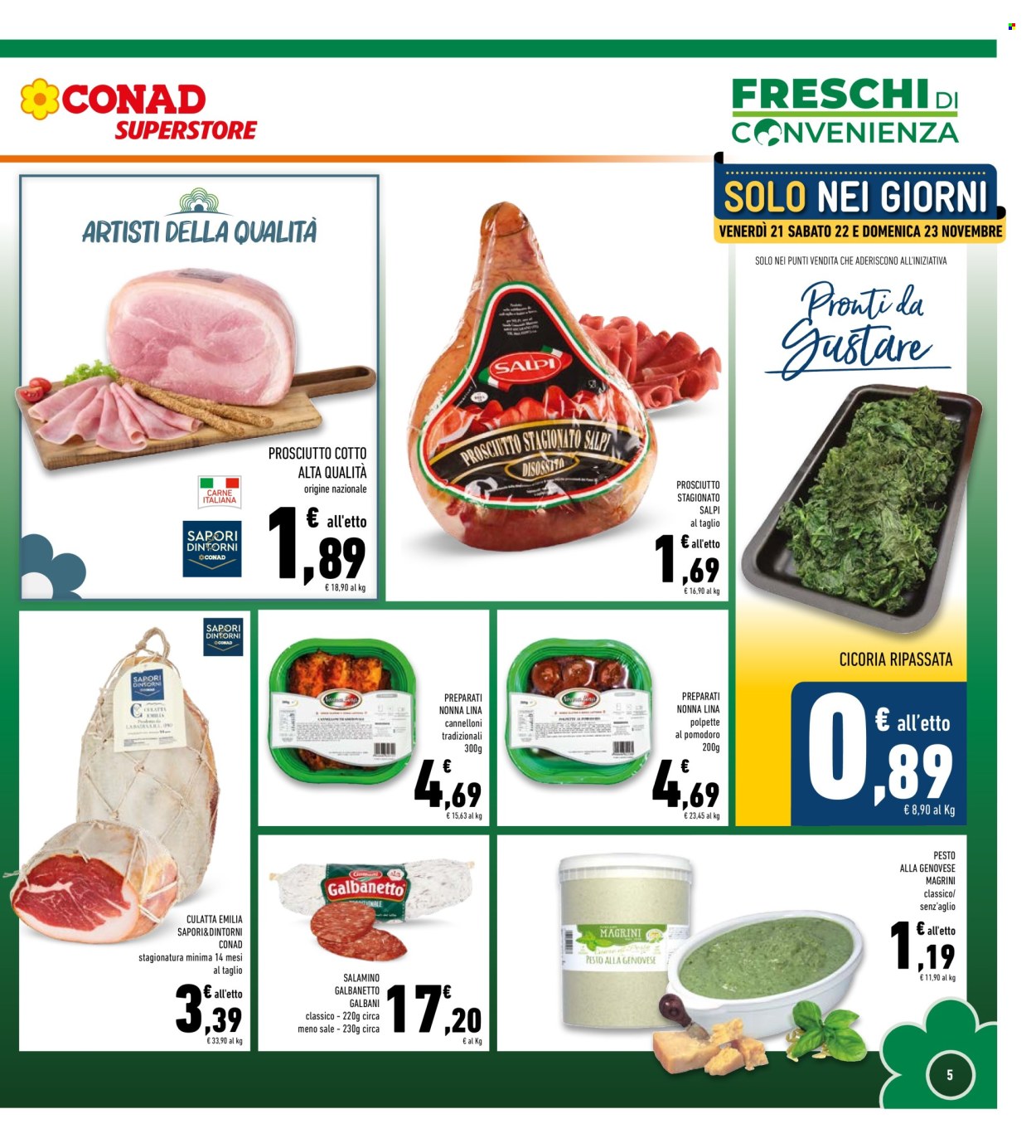 Volantino Conad - 19/11/2025 - 30/11/2025. Pagina 5
