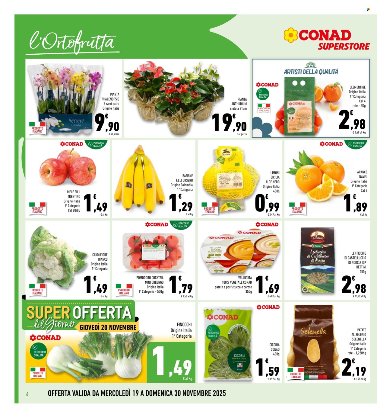 Volantino Conad - 19/11/2025 - 30/11/2025. Pagina 6
