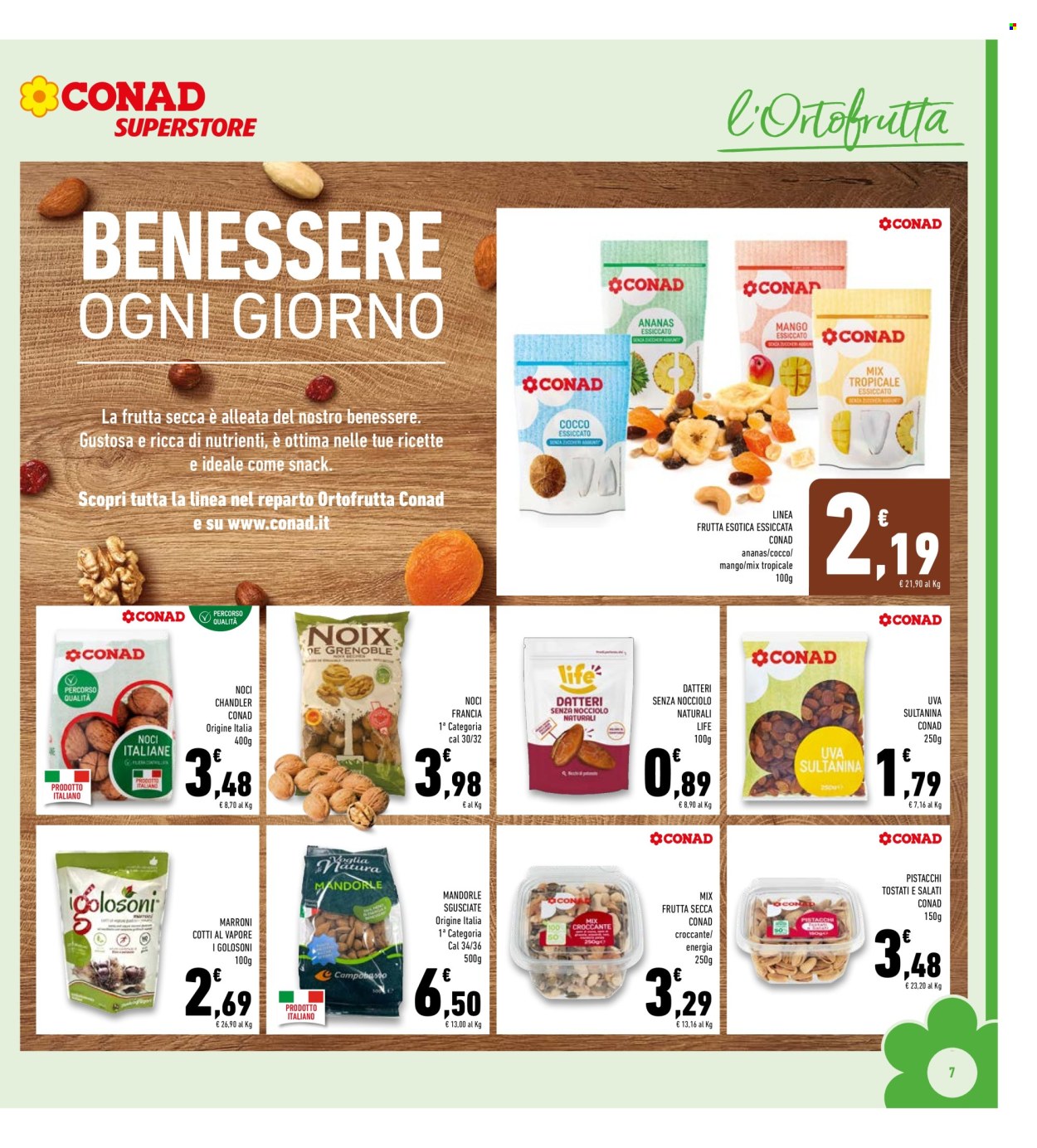 Volantino Conad - 19/11/2025 - 30/11/2025. Pagina 7