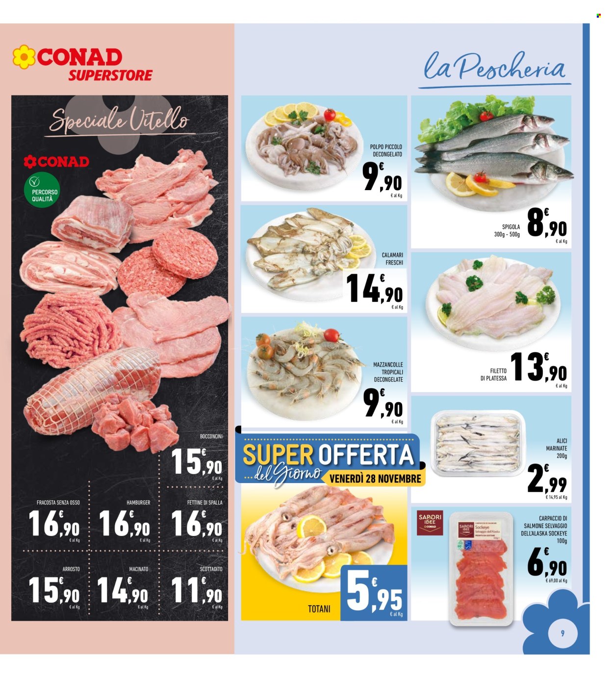Volantino Conad - 19/11/2025 - 30/11/2025. Pagina 9