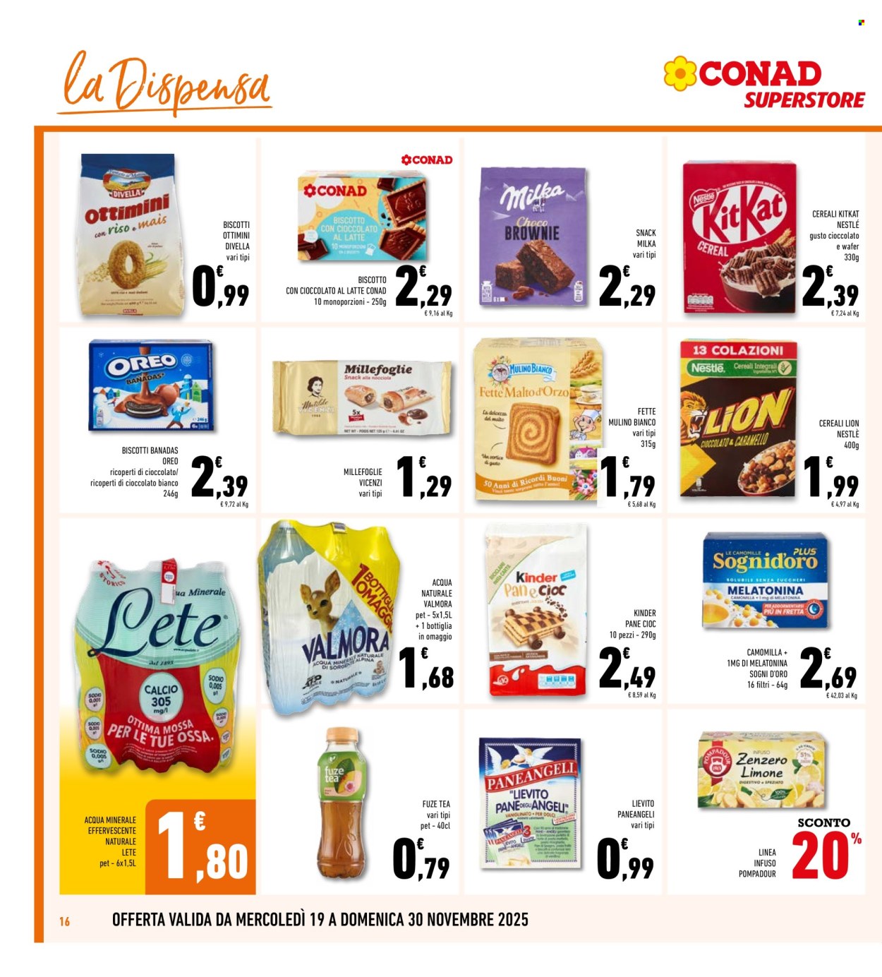 Volantino Conad - 19/11/2025 - 30/11/2025. Pagina 16