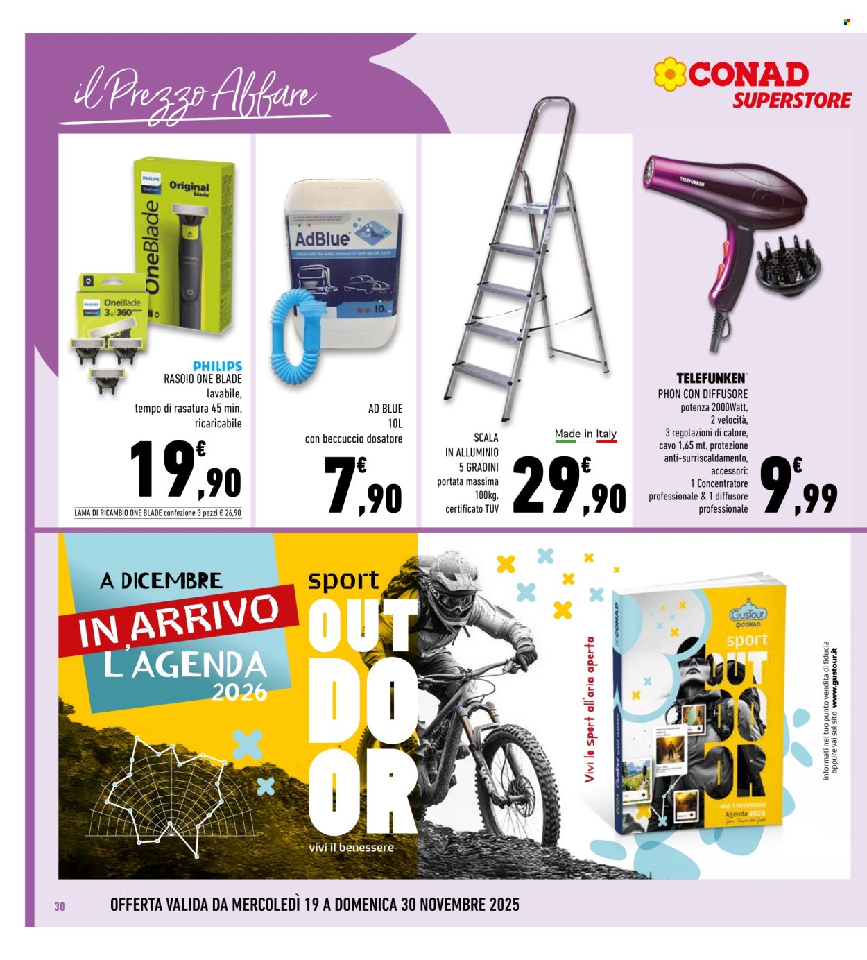 Volantino Conad - 19/11/2025 - 30/11/2025. Pagina 30