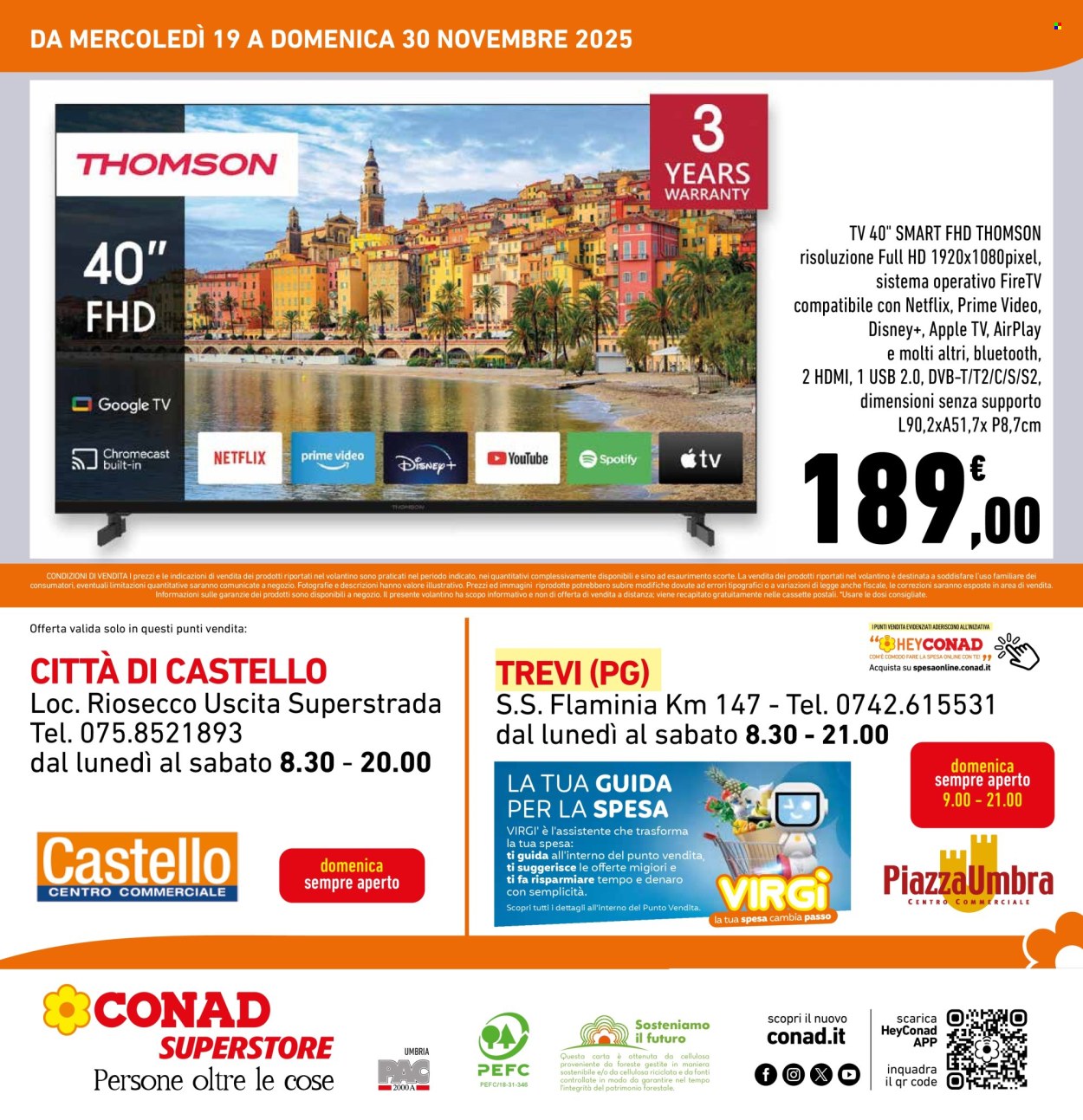 Volantino Conad Superstore - 19/11/2025 - 30/11/2025. Pagina 4