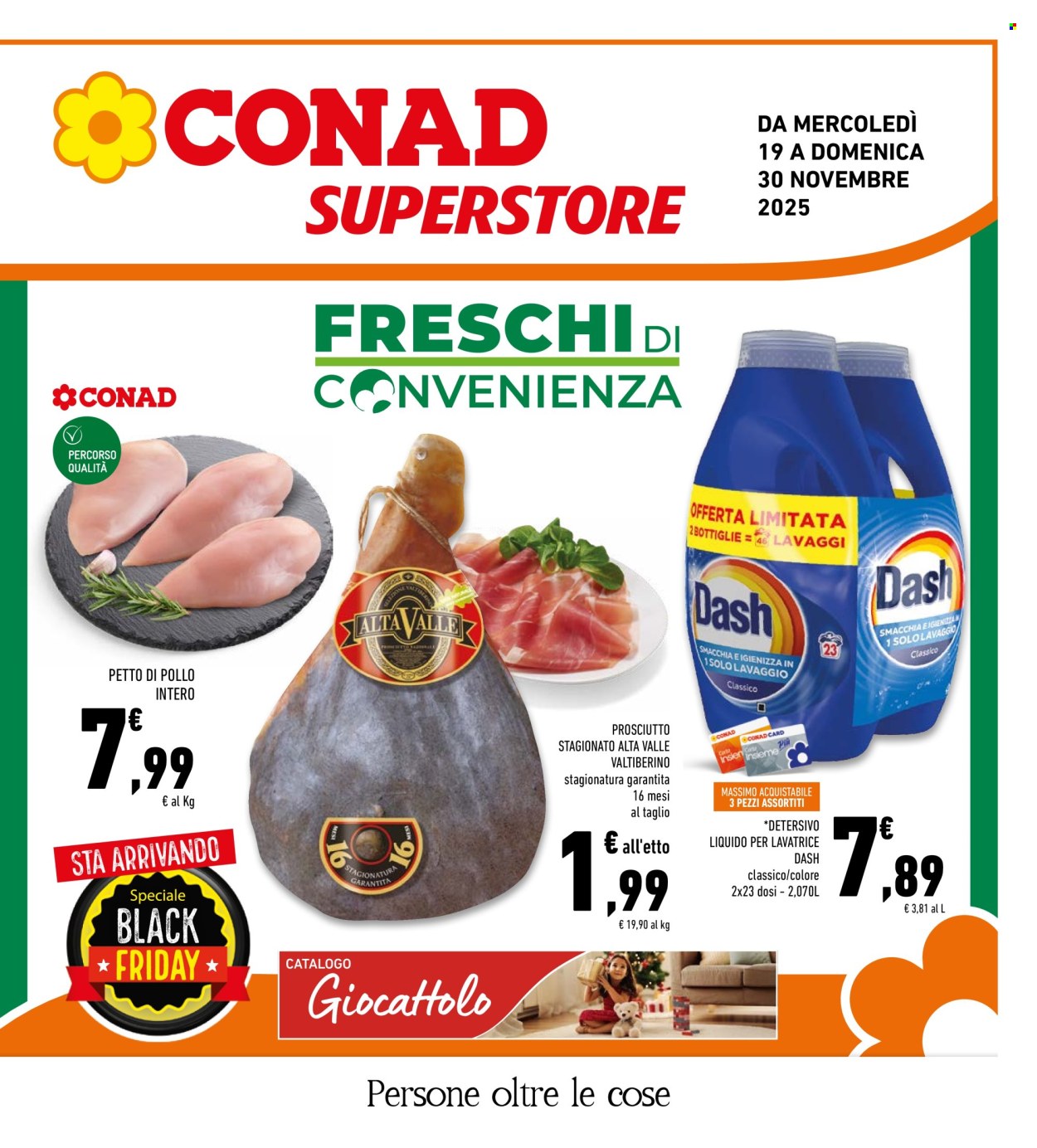 Volantino Conad Superstore - 19/11/2025 - 30/11/2025. Pagina 1