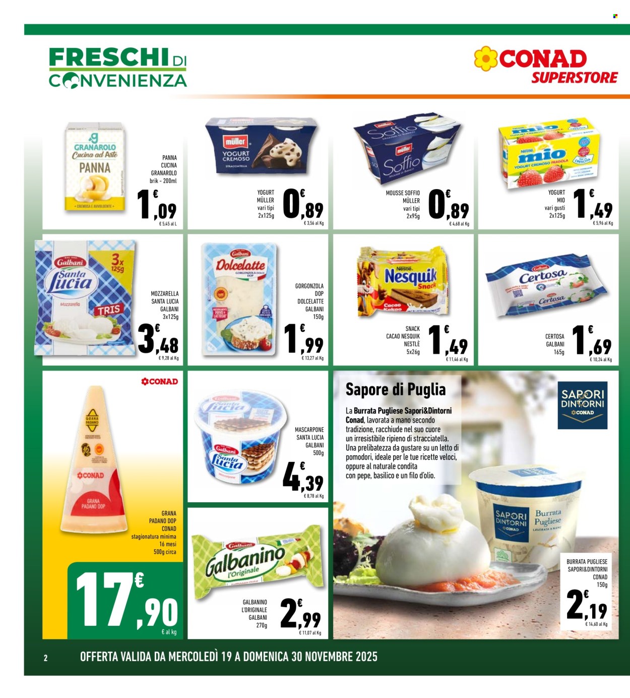 Volantino Conad Superstore - 19/11/2025 - 30/11/2025. Pagina 2