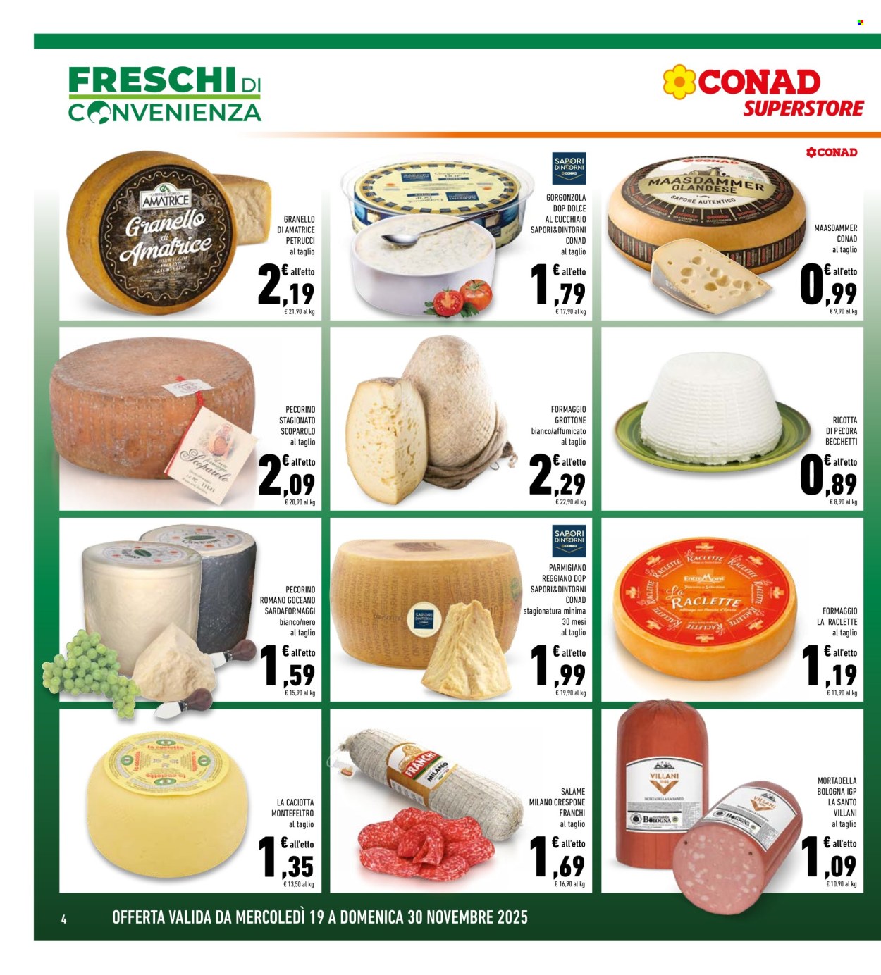 Volantino Conad Superstore - 19/11/2025 - 30/11/2025. Pagina 4