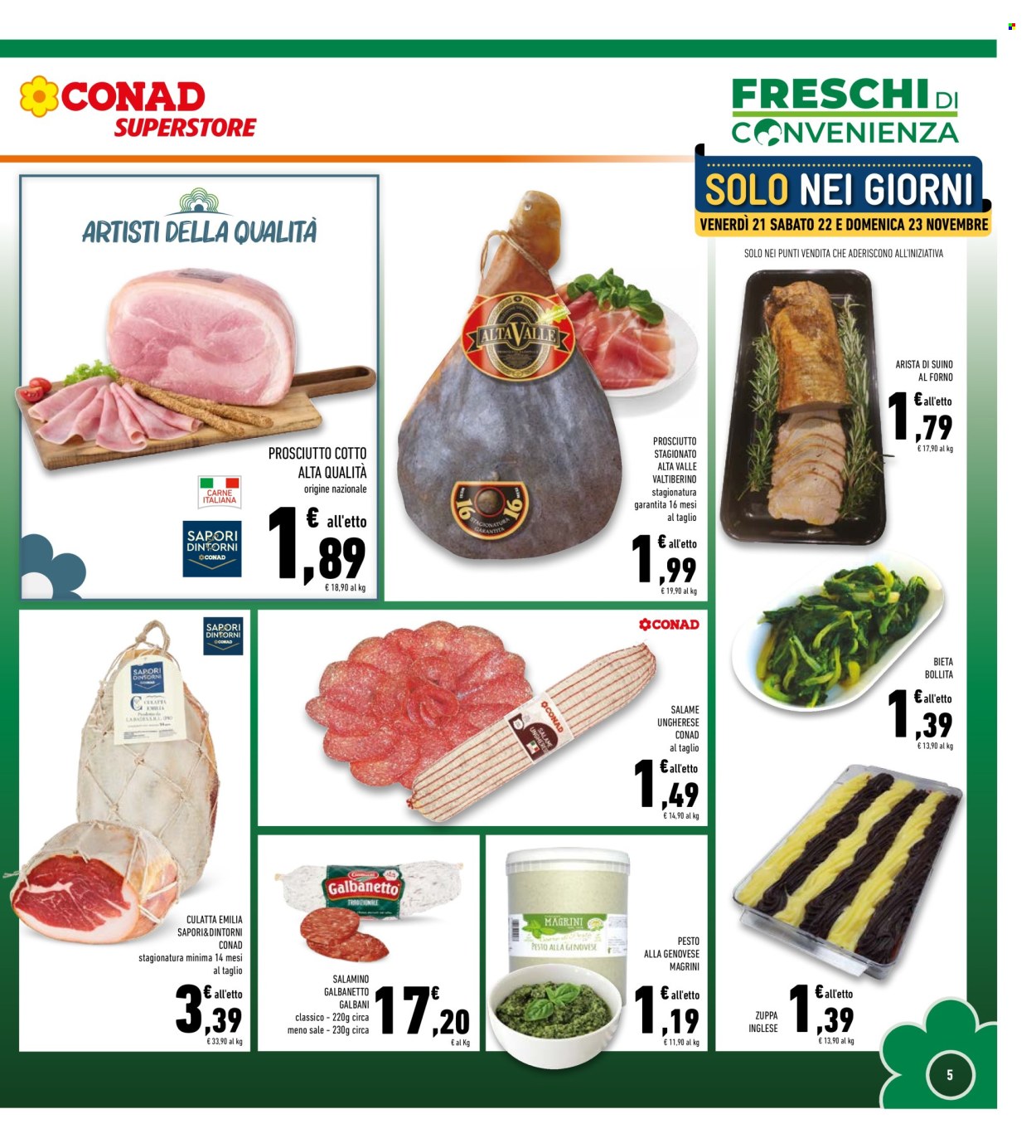 Volantino Conad Superstore - 19/11/2025 - 30/11/2025. Pagina 5