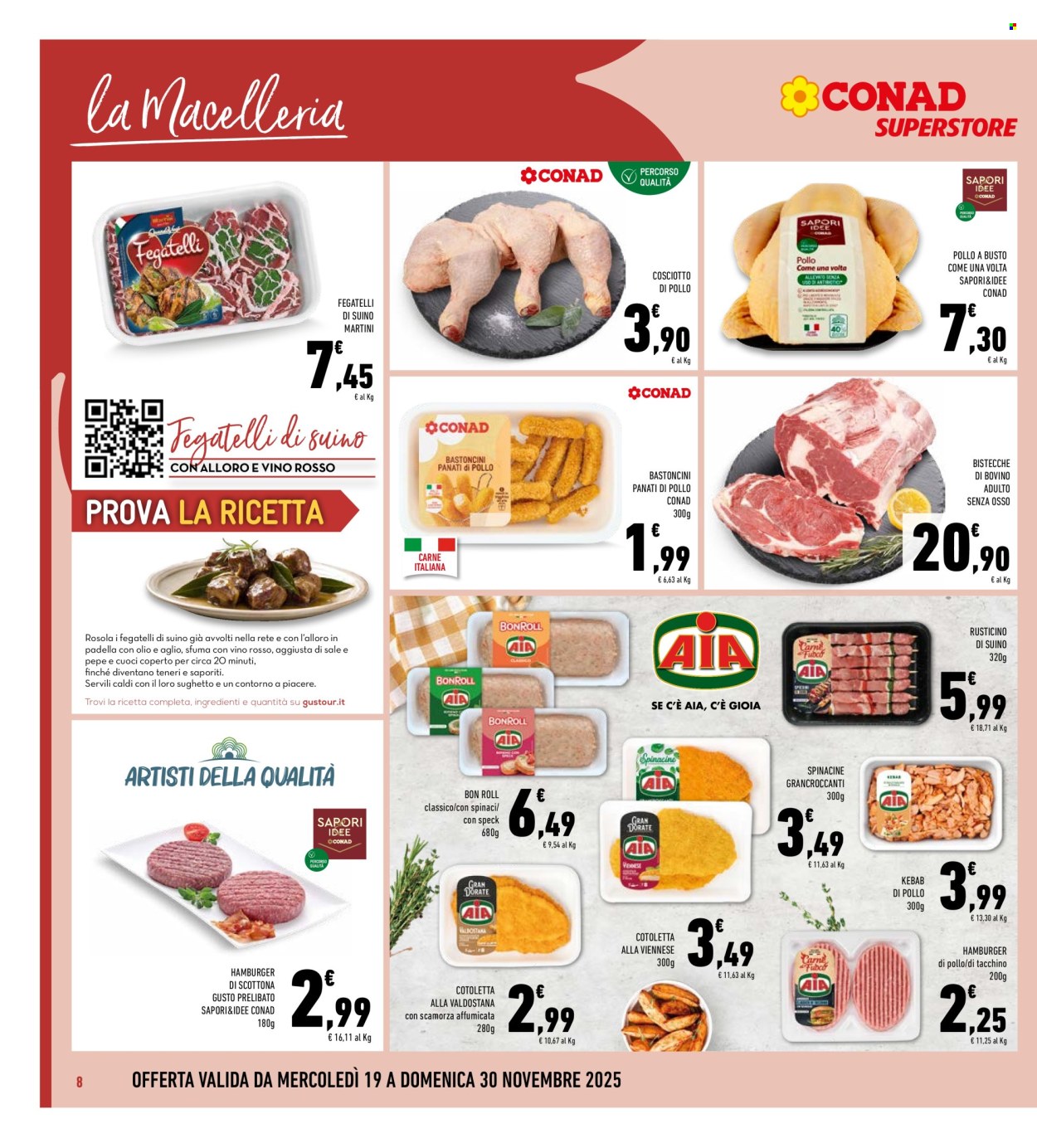 Volantino Conad Superstore - 19/11/2025 - 30/11/2025. Pagina 8