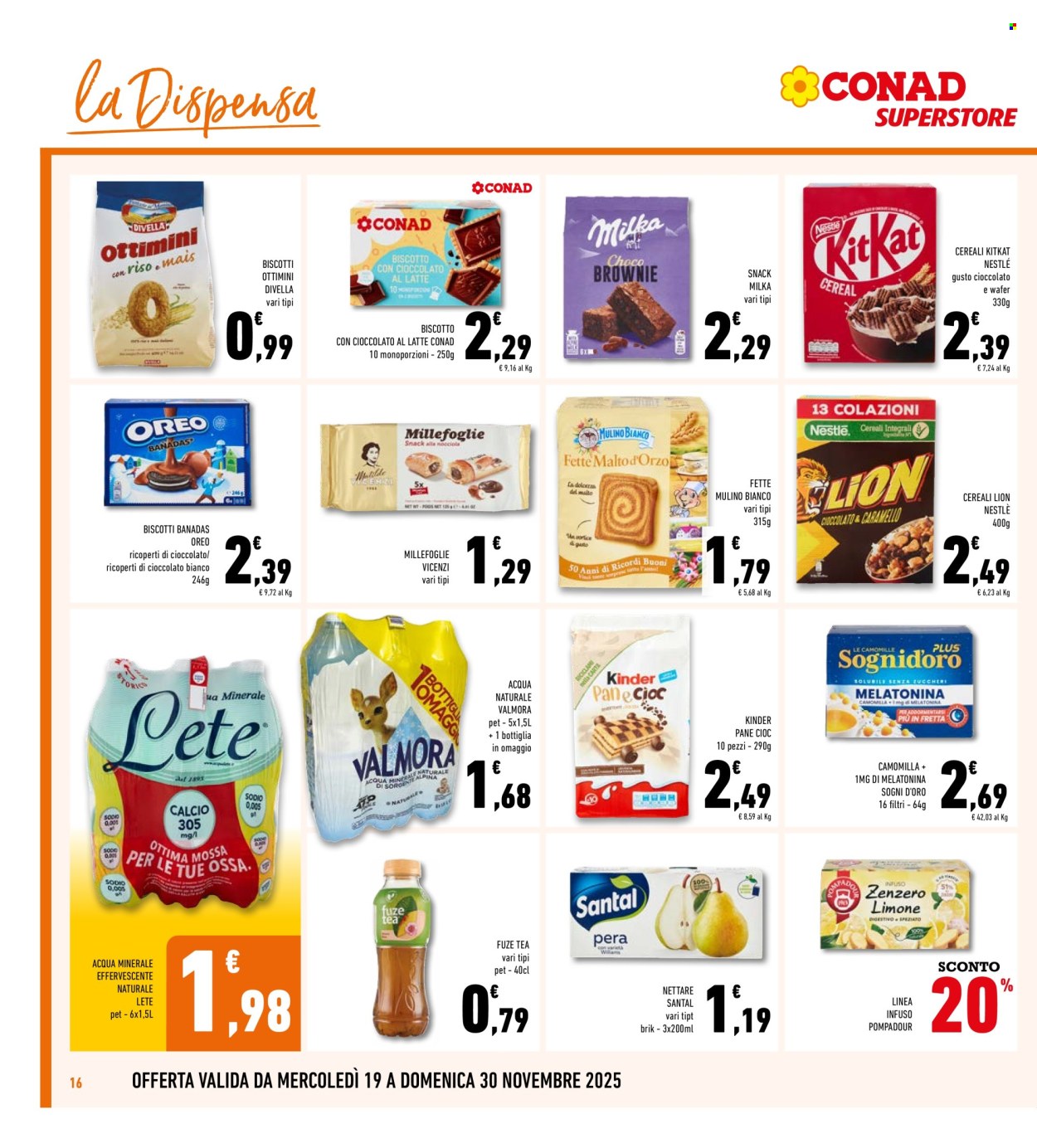 Volantino Conad Superstore - 19/11/2025 - 30/11/2025. Pagina 16