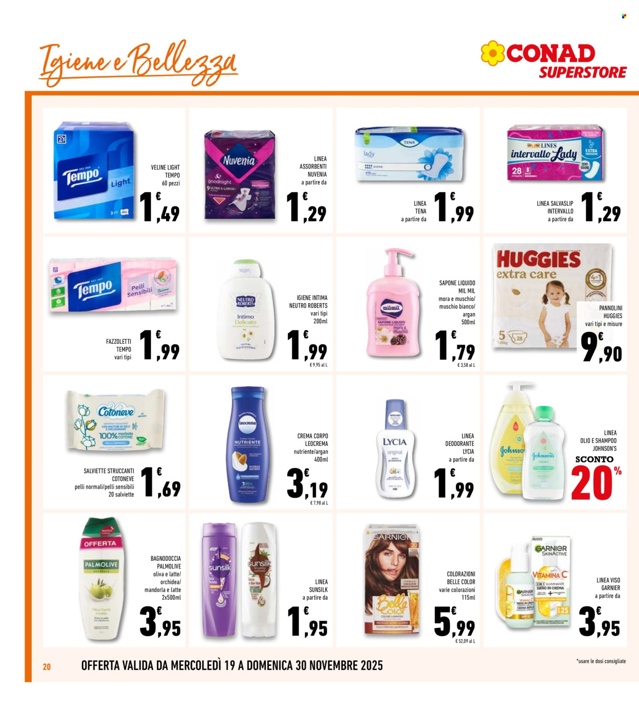 Volantino Conad Superstore - 19/11/2025 - 30/11/2025. Pagina 20