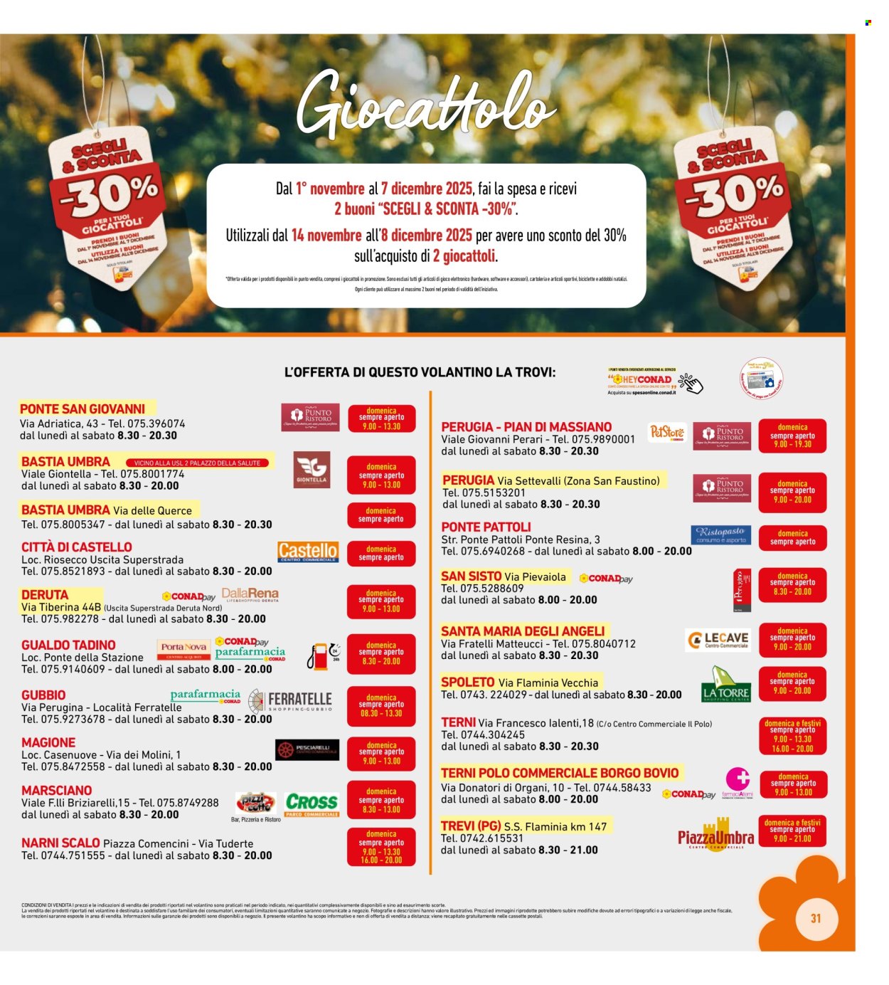 Volantino Conad Superstore - 19/11/2025 - 30/11/2025. Pagina 31