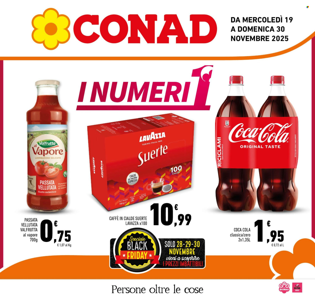 Volantino Conad - 19/11/2025 - 30/11/2025. Pagina 1