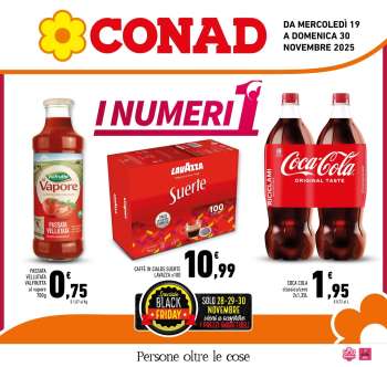 Volantino Conad - 19/11/2025 - 30/11/2025.