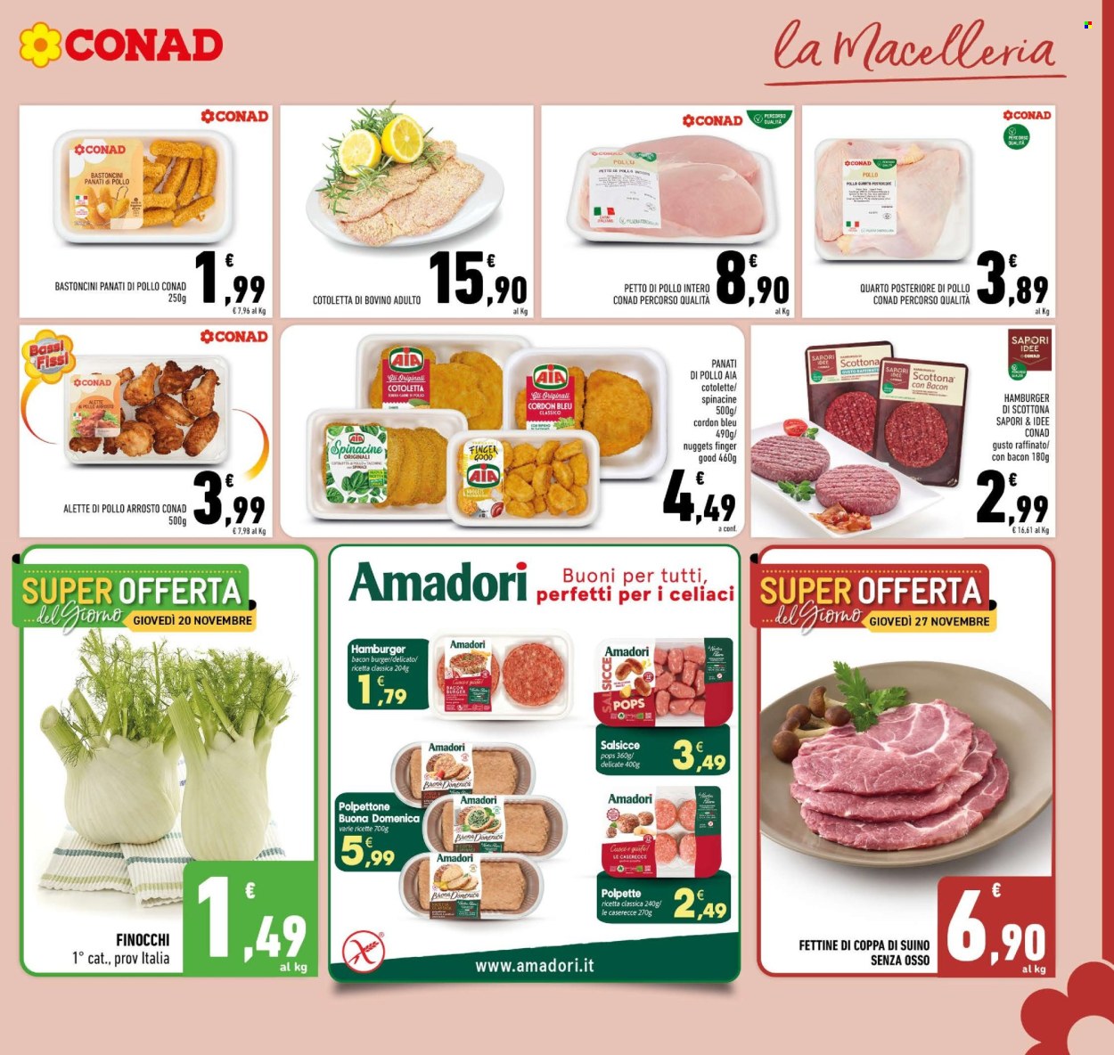 Volantino Conad - 19/11/2025 - 30/11/2025. Pagina 3