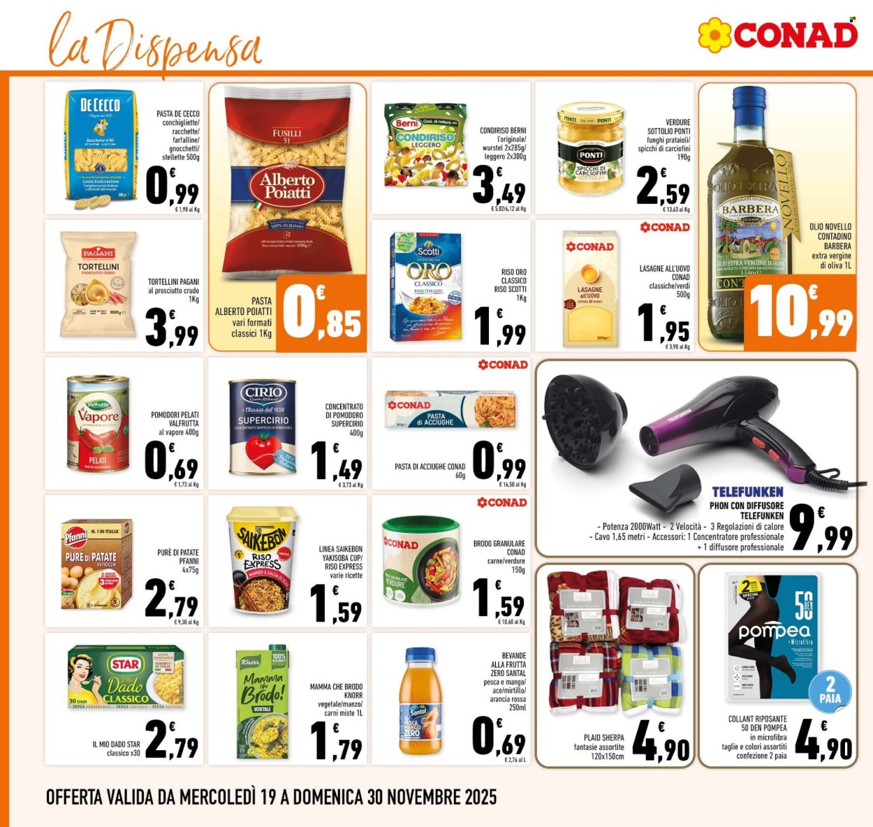 Volantino Conad - 19/11/2025 - 30/11/2025. Pagina 16