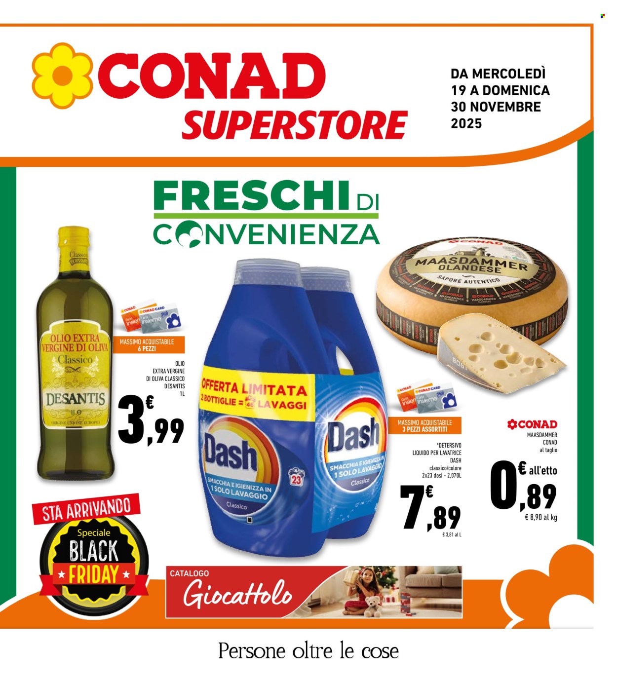Volantino Conad Superstore - 19/11/2025 - 30/11/2025. Pagina 1