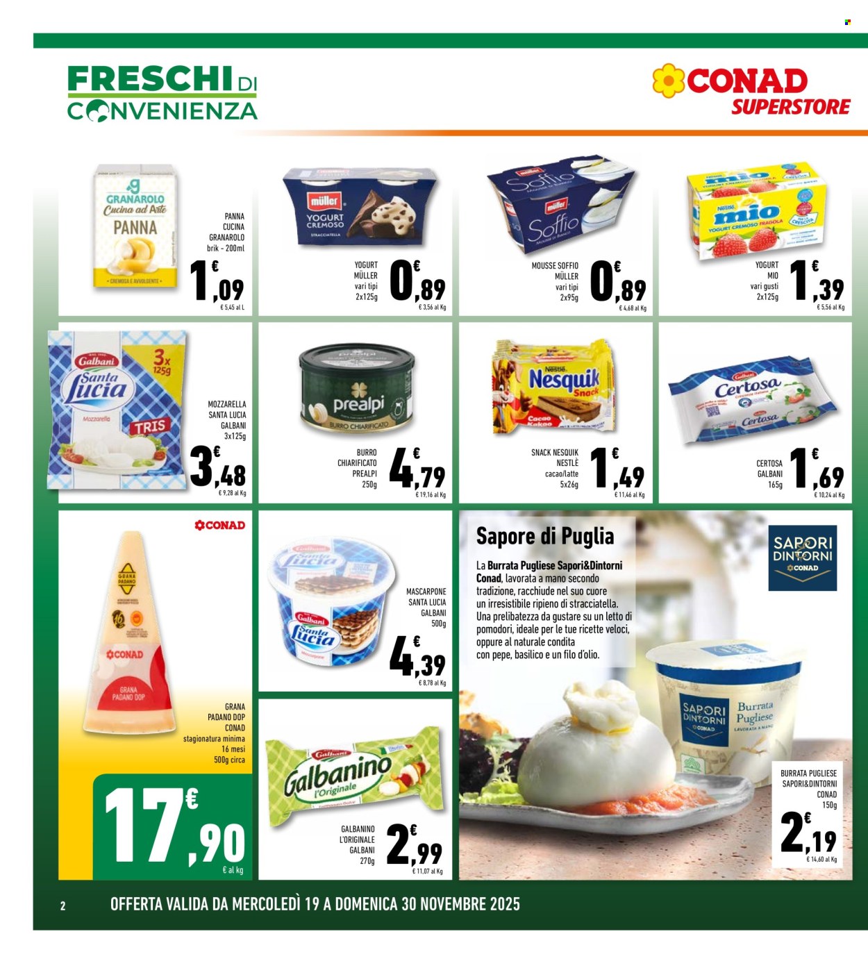 Volantino Conad Superstore - 19/11/2025 - 30/11/2025. Pagina 2