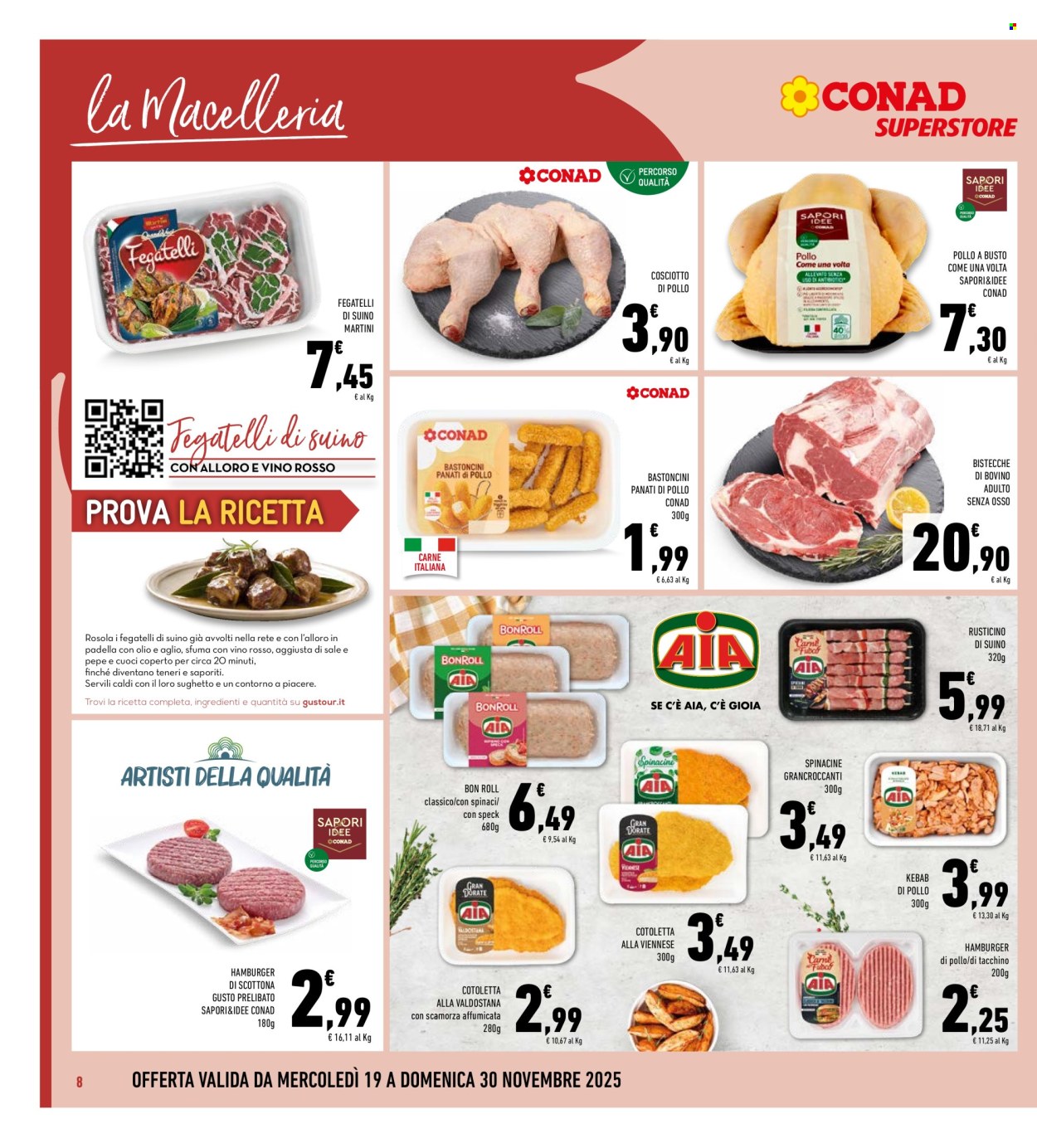 Volantino Conad Superstore - 19/11/2025 - 30/11/2025. Pagina 8