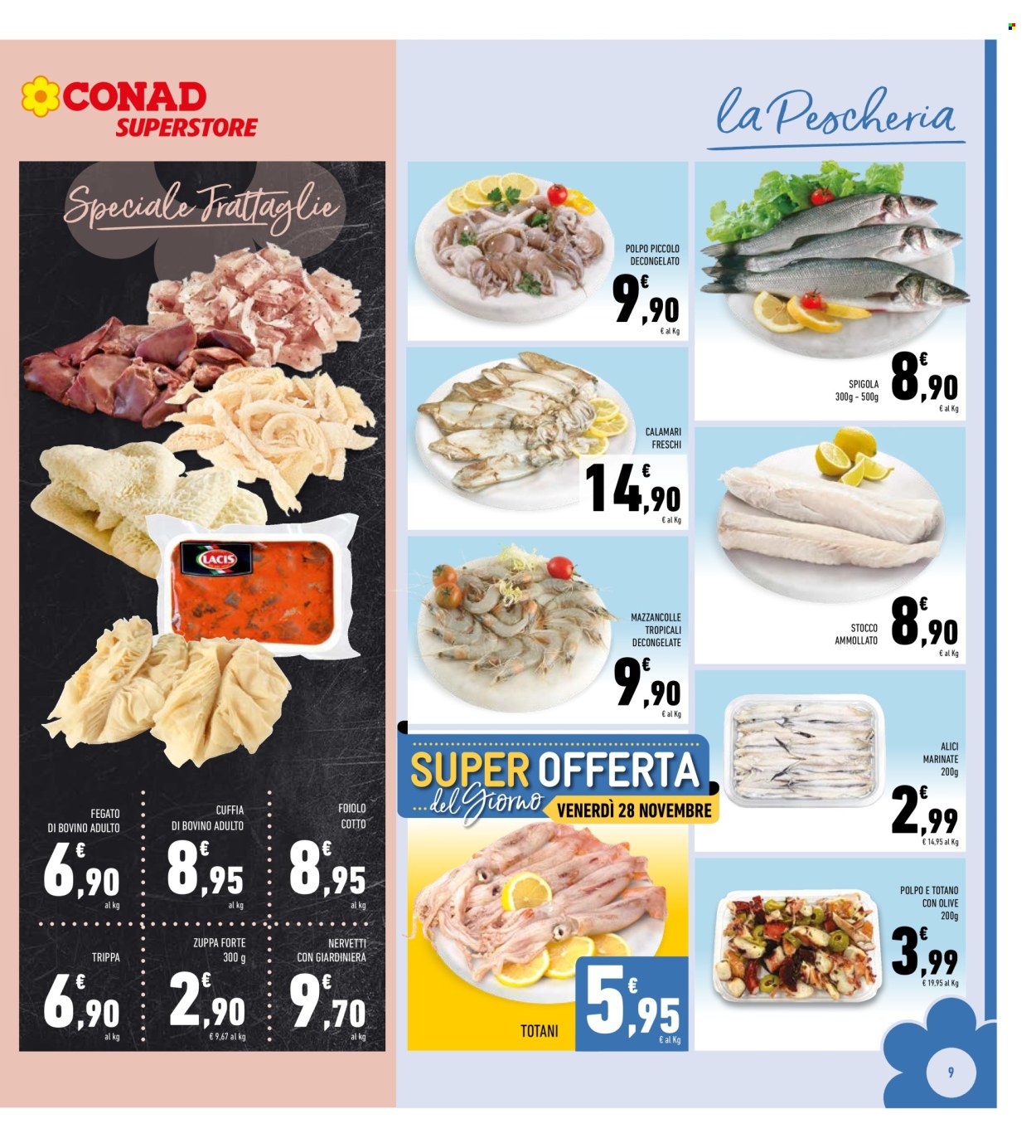 Volantino Conad Superstore - 19/11/2025 - 30/11/2025. Pagina 9