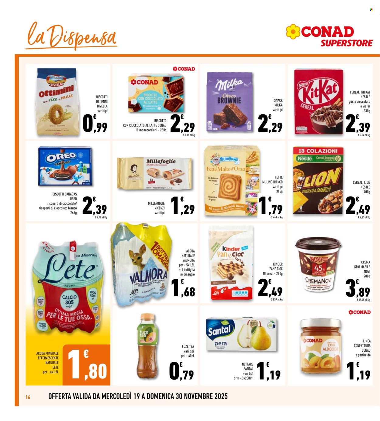 Volantino Conad Superstore - 19/11/2025 - 30/11/2025. Pagina 16