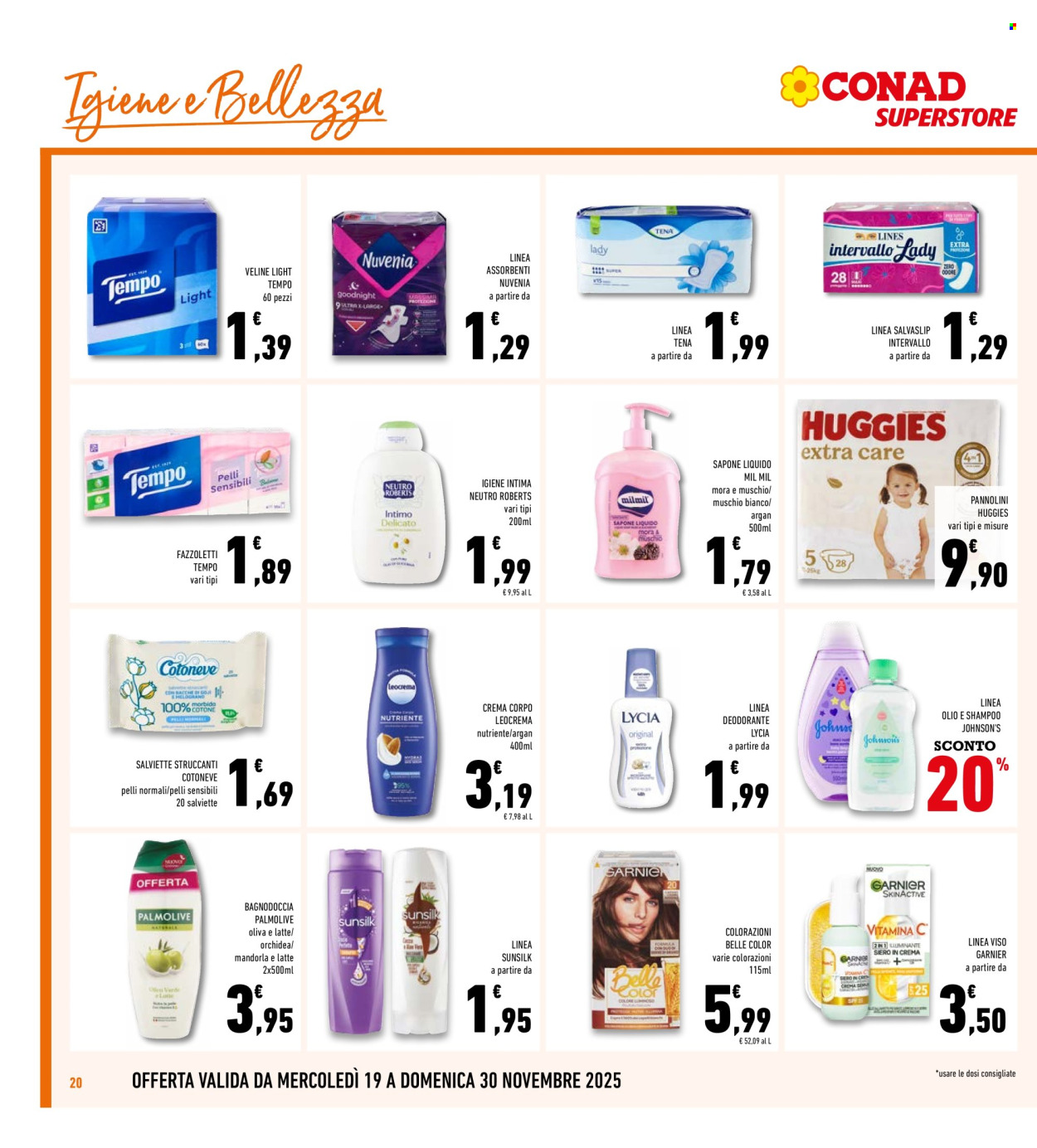 Volantino Conad Superstore - 19/11/2025 - 30/11/2025. Pagina 20