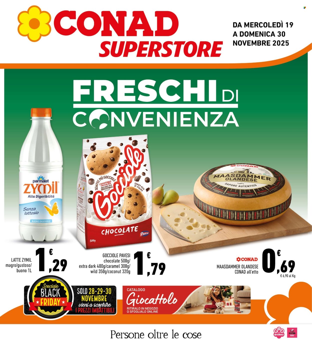 Volantino Conad Superstore - 19/11/2025 - 30/11/2025. Pagina 1